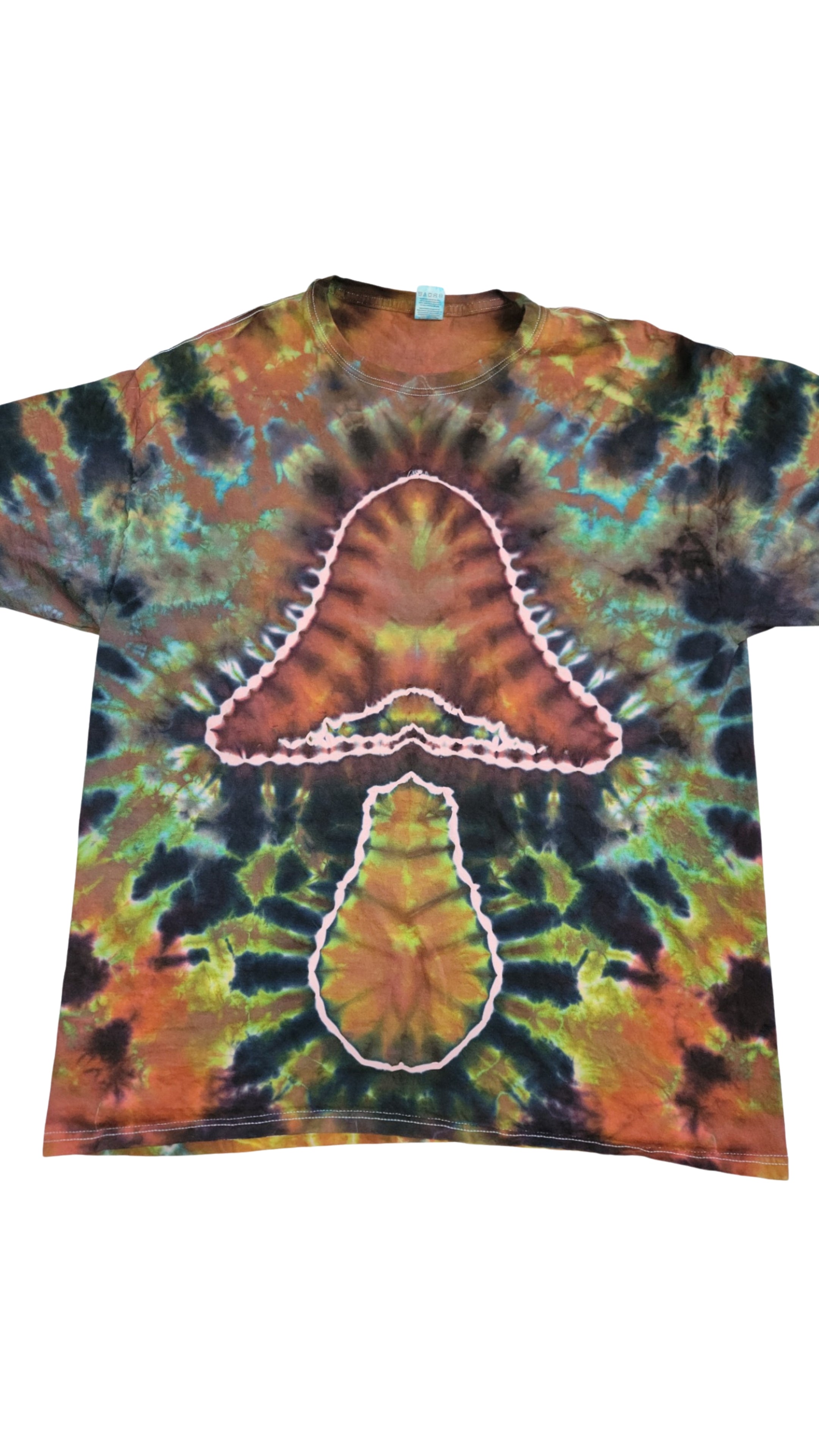 High quality Medium | Evil Mushroom Tie Dye T-shirt